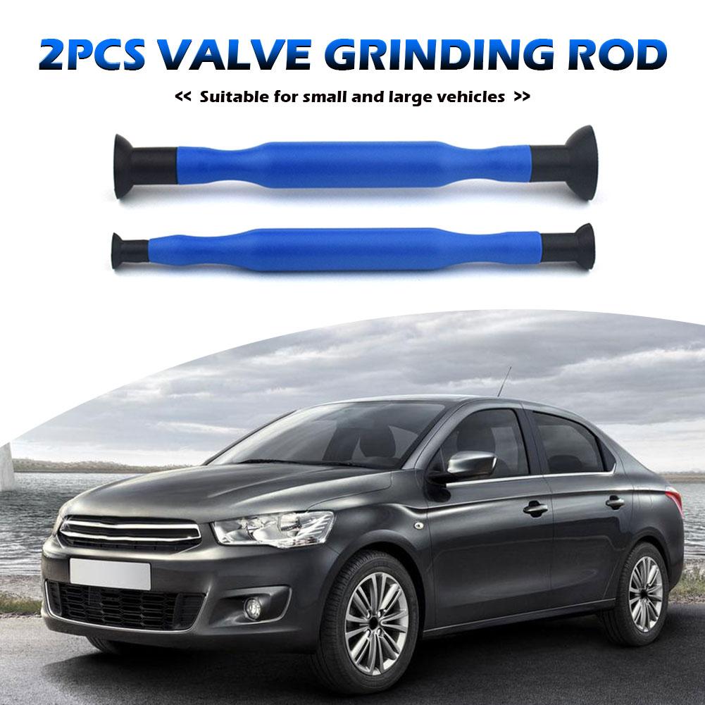 Manual Car Valve Lapping Grinding Sticks Valve Lapping Sticks with Suction Cups Kit Portable Valve Lapper Tool for Auto Vehicles