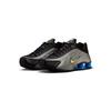 Nike Shox R4 Brazylia Męskie Trampki Czarne Canaray-Metaliczny-Cynowy-Jasny-Foto-Niebieski-Biały IO8134-001