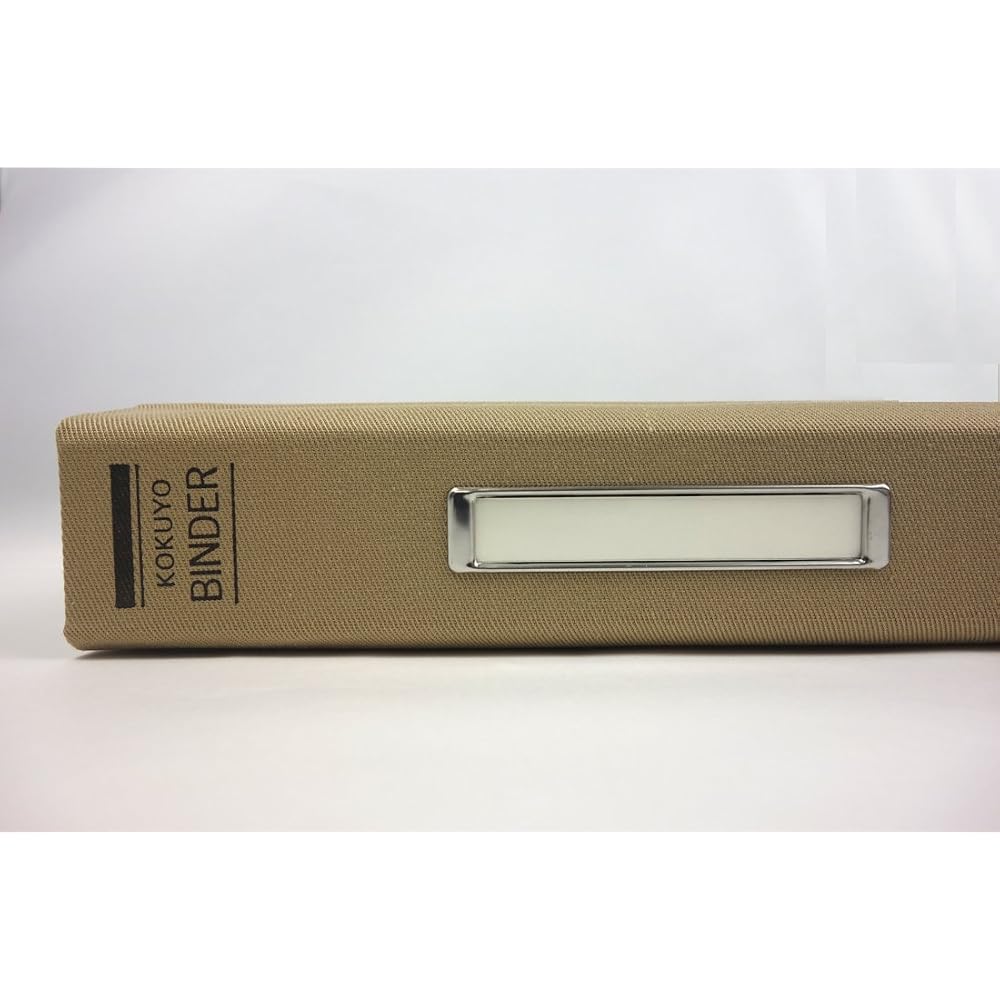 Kokuyo File Binder Cloth Sticker B4 with Vertical Binder, 36 Holes, Holes, 200 Sheets, Ha-124