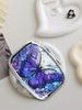 Travel Small Pill Box & 2 Compartment Medicine Pill Case Metal Pill Organizer To Hold Vitamins Fish Oil Supplements Meds Tablet