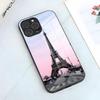 Eiffel Tower Paris Phone Case For IPhone 17 Pro Max 15 Pro 16 14 Plus 12 13 Mini 11 Pro Shockproof Glass Cover