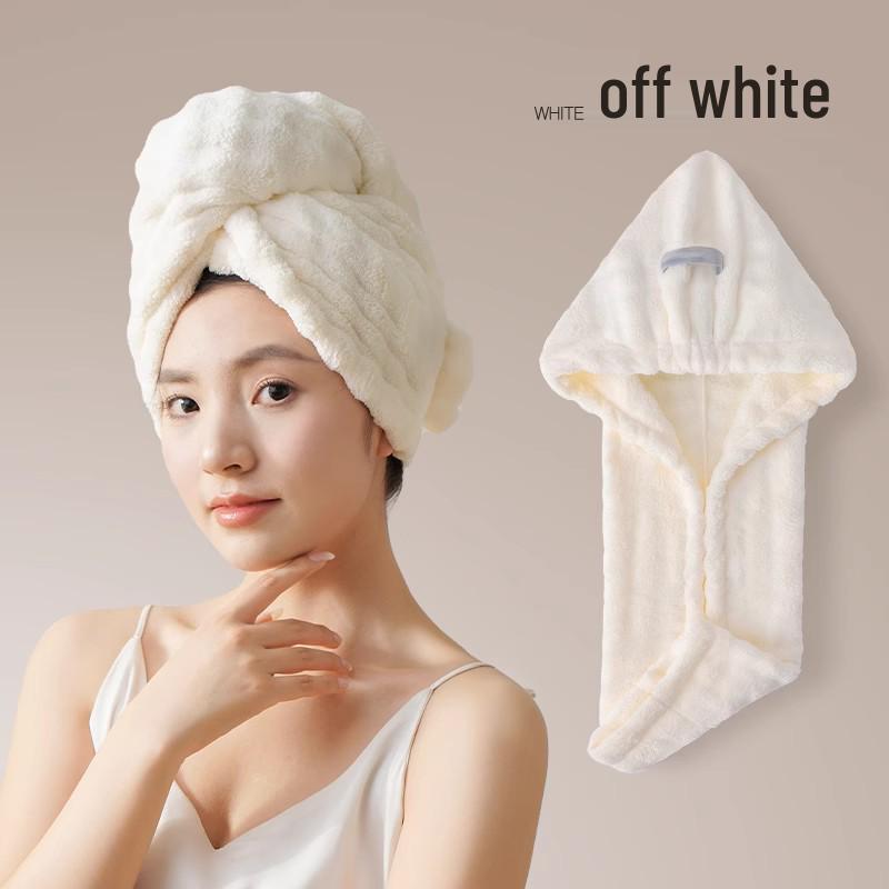 Women's Soft Thickened Super Absorbent Quick-Dry Hair Wrap Towel 2025