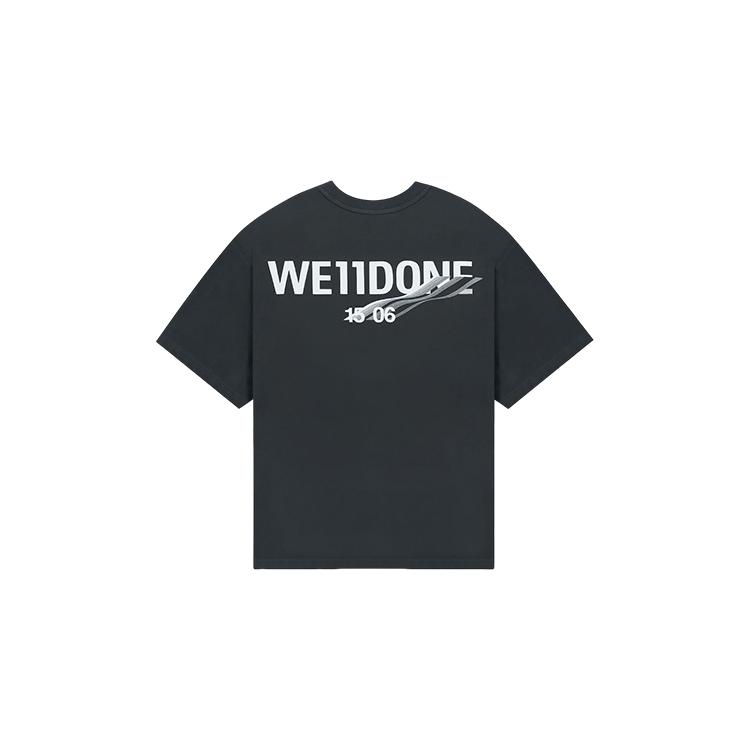 WE11DONE T-Shirts Unisex Crew Neck Moderate Straight Fit WD-TT1-23-992