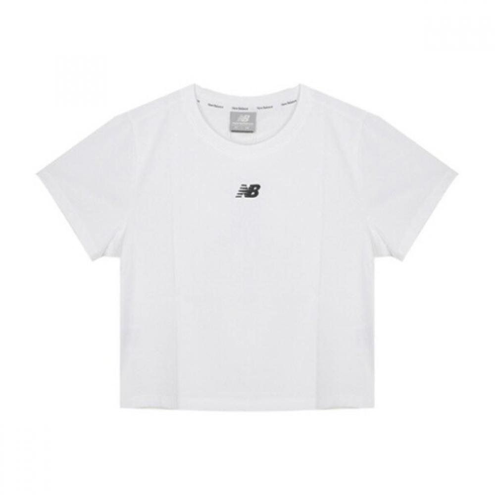 

NeW Balance EssenTial CenTral Logo ShorT Sleeve T shirT Rqk Nbnefco312 10 W 85