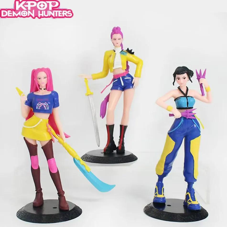 Figure da collezione più vendute dal vivo del team Cacciatori di Streghe, bambole per fan del gruppo di ragazze star, giocattoli e ornamenti modello a cartoni animati
