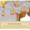 2024 European Style Jade Crystal Chandelier for Living Room, Dining Area & Villa Hall