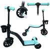 PLAYIO 3-in-1 driewieler step blauw voor kinderen