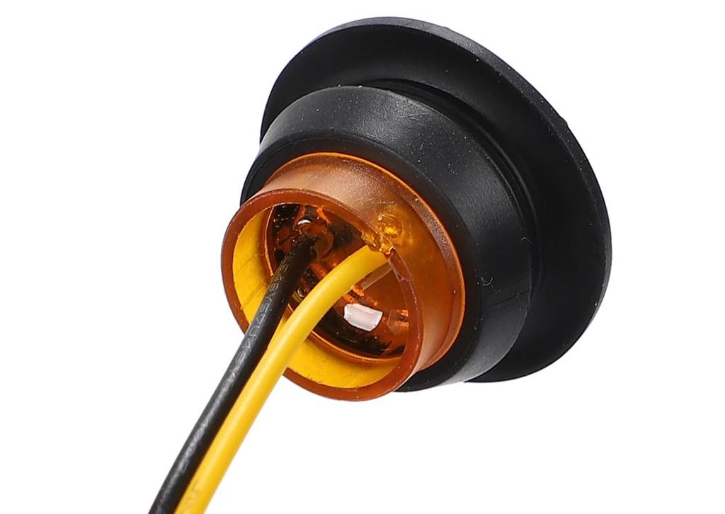 Nou marker lateral camion auto, LED / Compatibil 24V, Albastru, Luminos difuz, Impermeabil IP67, Lumină