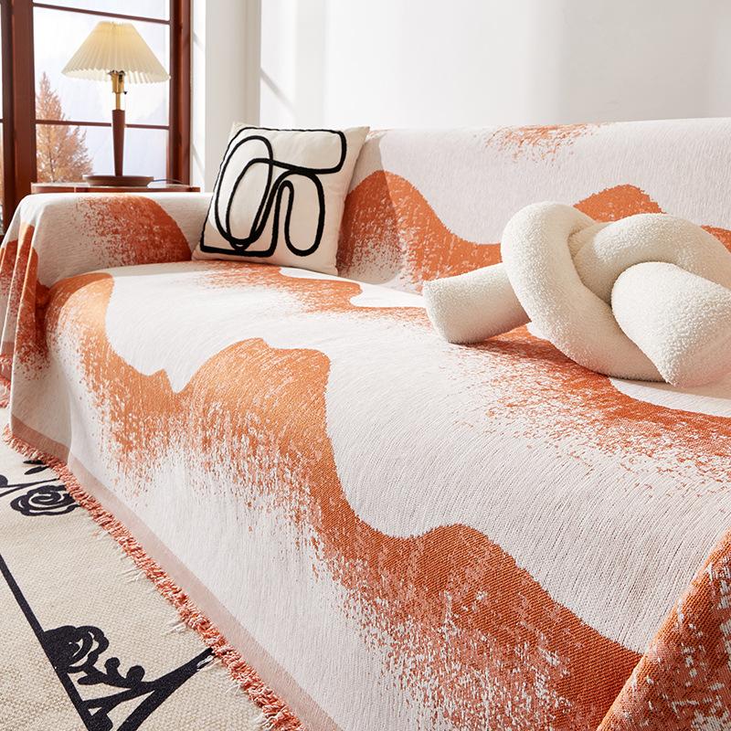 

Высококачественный чехол для дивана, полностью покрытый чехол для дивана Four Seasons, универсальный синельный чехол для дивана с защитой от кошачьих лап, пыленепроницаемый универсальный чехол для дивана 180*130cm