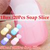200/1000Pcs Soap Paper Hand Camping Hiking Disposable Boxed Soap Flakes Washing Cleaning Soap Tablets Scented Toilets Soaps