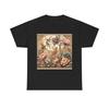 Unisex Adult T Shirt Magical Garden Fairies Botanical Art Unisex T-Shirt