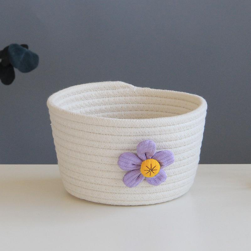 

Настольная корзина для хранения ключей, коробка для хранения рулонной косметики, коробка для хранения бумаги, корзина для хранения чайного столика Large бежевый