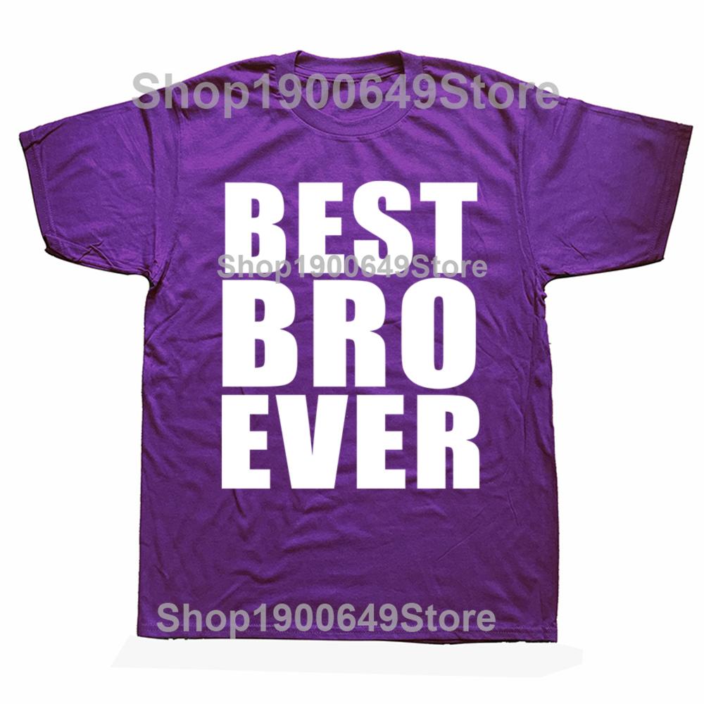 En İyi Kardeş Kardeş Yeni Tişört Tişört Hediye Hediye Komik Harika Tişört Tişört Unisex Daha Fazla Boyut ve Renk