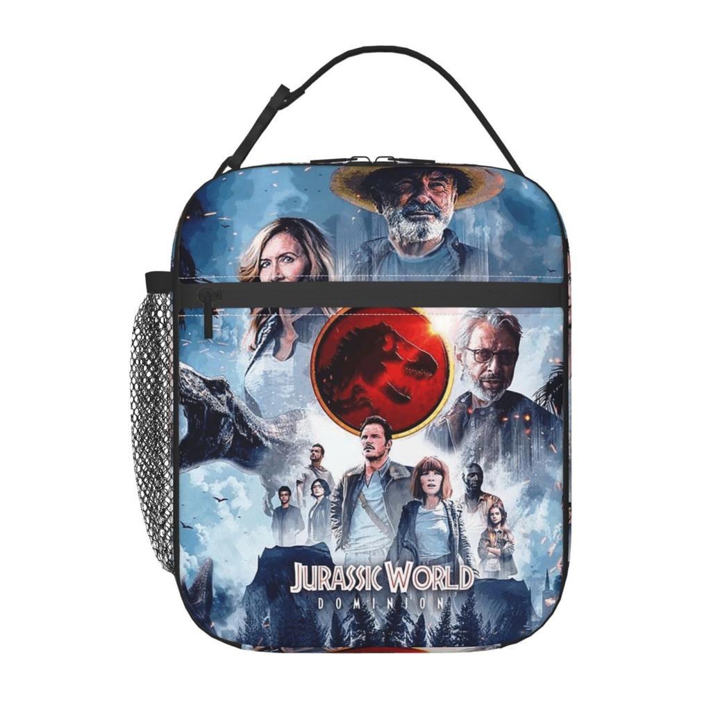 Jurassic World Insulated Lunch Bag for Kids School Cooler Thermal Food Box Tote Portable Lunch Boxes Container