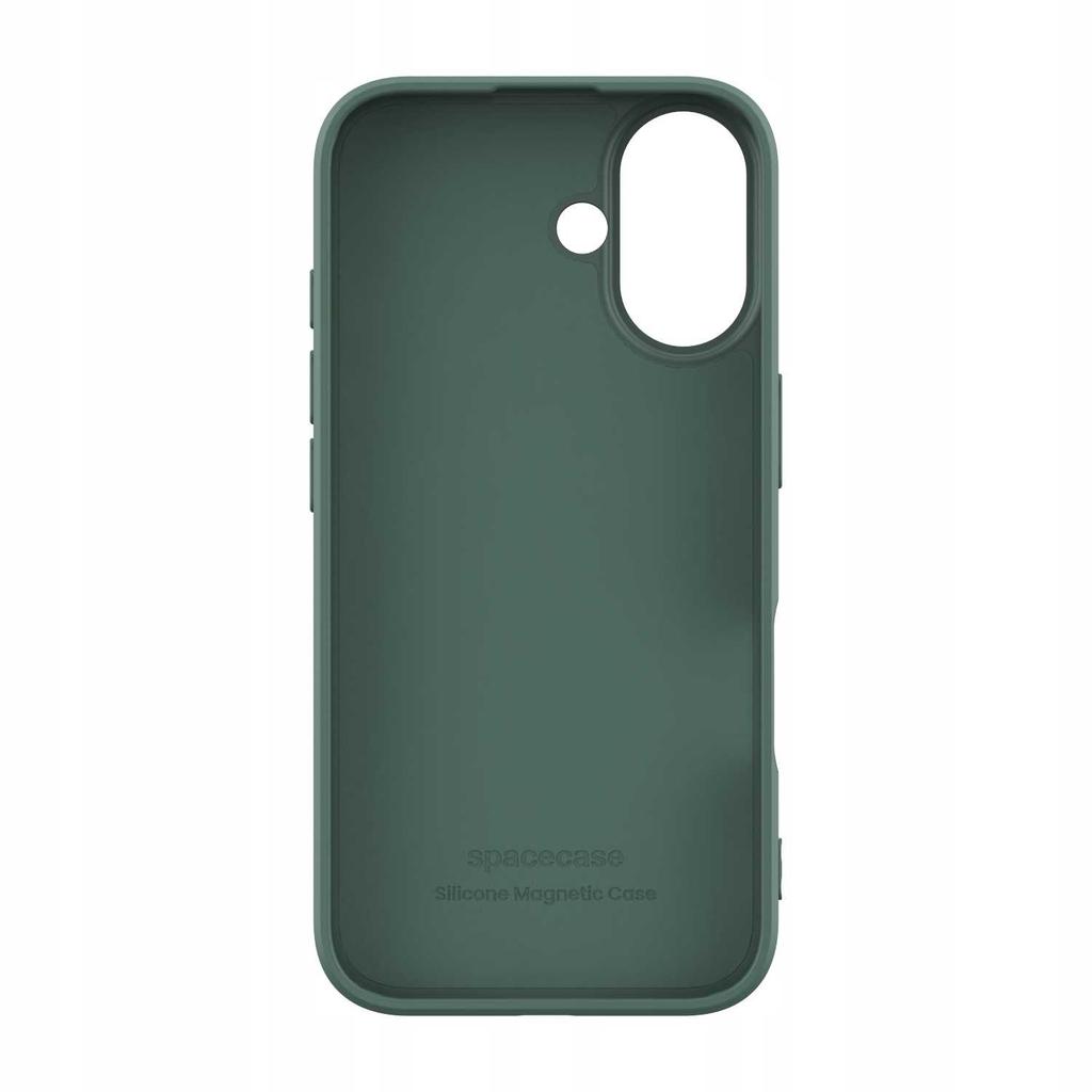 Sc Silicone Magnetic Case Iphone 16 Dark Green