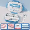 304 Stainless Steel Insulated Bento Box - Student Lunchbox with Food Compartments