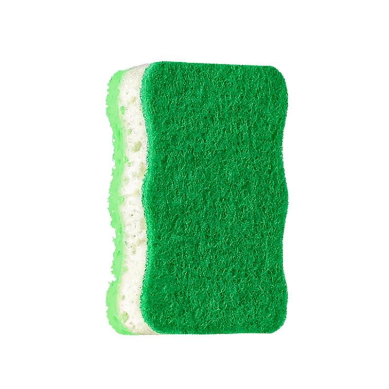 

Натуральная хлопковая губка из древесной массы, многоразовая, для домашней уборки, кухонные гаджеты, чистящая губка для удаления накипи