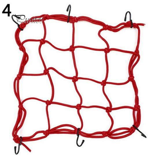 

6 крючков для сумок, веревок, всякой всячины, держателя для шлема, веревки для банджи-сетки красный