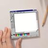 1/2pcs Retro Computer Drawing Board, Instant Messaging and Notepad Sticky Notes, Unique Creative Sticky Notes