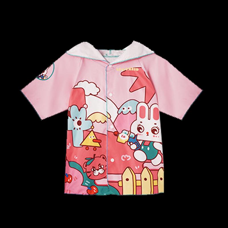 Lemonkid Kids Hooded Quick-Dry Bath Robe