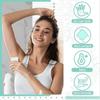 20 Stück Deodorant-Tücher einzeln verpackt Achsel-Deodorant-Tücher Antitranspirant-Tücher Körpertücher Schweißentfernende Tücher Reise- und tägliche Anwendung Körpertücher