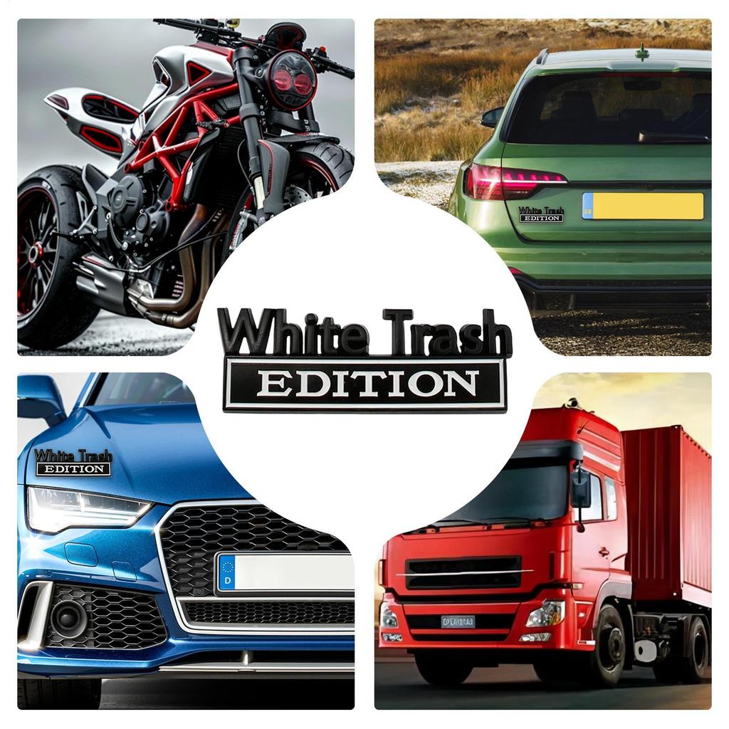 Car Badge 3D Stickers Decal Edition Waterproof Emblems For Vehicles For Golf Cart Vehicle Auto Truck Motorcycle Decor Body