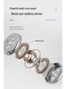 New Wireless Single Ear Bluetooth Headset with Digital Display and Ear Hook, Long Standby, Universal Compatibility.