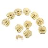 10 Pièces Fermoirs Boîte Or Antique Loquets Verrou Ferrures Vintage pour Boîte à Bijoux Boîte à Bagages Clip Boucle Fermoir 27*29mm
