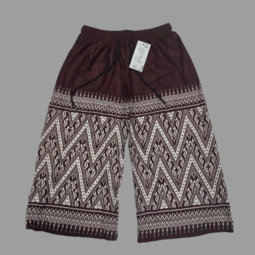 Long Loose Leg Elephant Pants Adjustable Elastic Waistband Strap Women Men Unisex Print Thailand Casual Streetwear Beach Summer Bohemian Retro Vintage