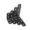 {QTG333} 10/20 Pcs Angle Bracket Stainless Steel Right Shelf Support Corner Bracket 90° Furniture L/I Shape Bracket