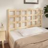Headboard 140.5 X 4 X 100 Cm Solid Pine Wood