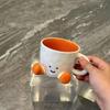 Ceramic Footprint Mug - Cute Gift for Girls, Couples, Best Friends & Home.
