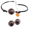 Leonberger – A Set of Jewelry with Your Photo, a Woman's Ornament |
