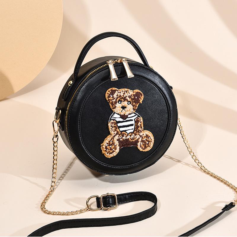 Summer Chain Bag Women's Messenger Bag 2025 New Bag Trendy Fashion Women's Shoulder Round Bag Mini Small Bag Women's Bag