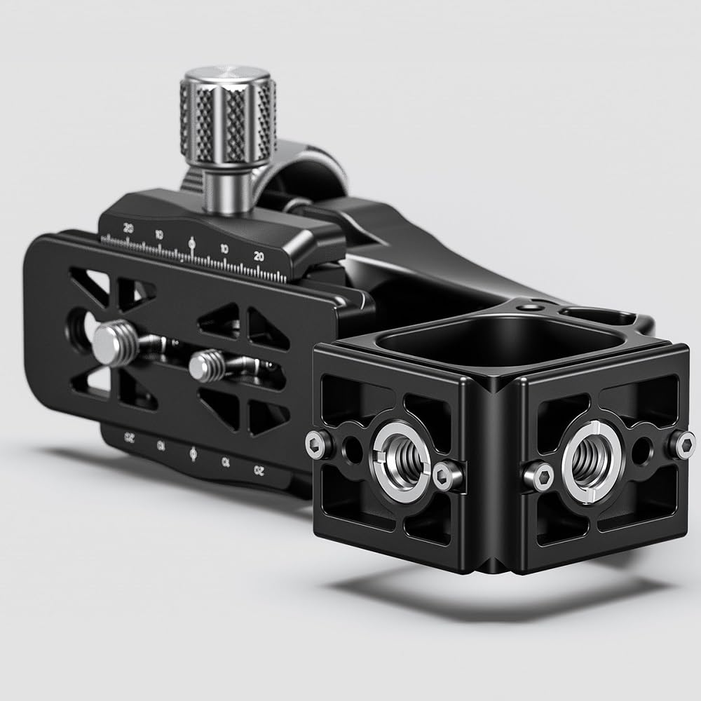 Professional Leofoto Gimbal Tripod Head with Fine Precise Pan and Tilt High Head Only MPG-02 Head, Adjustment, Control, Rigidity, Arca-Swiss