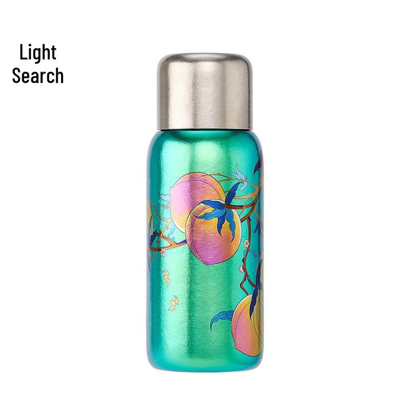 Pure Titanium Longevity Peach Insulated Bottle