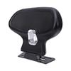 Motorcycle Rear Backrest Soft PU Black Universal Passenger Back Support For ATV Scooter Cruiser Moped