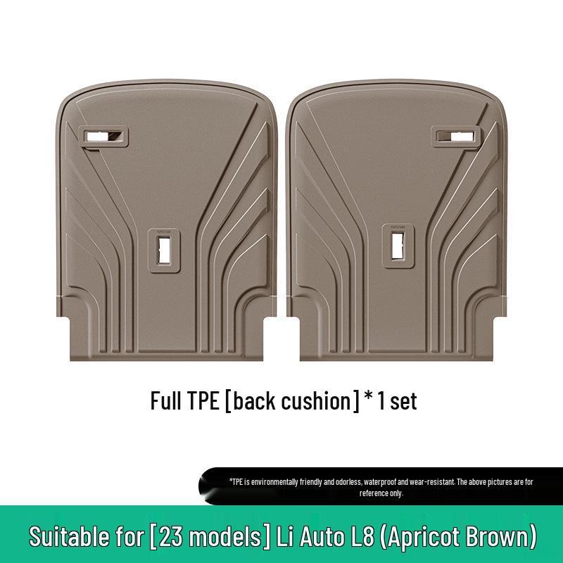 Custom TPE Car Mats for 23-24 L8 Models: Full Set for Interior and Trunk