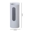 Wall Mounted Disposable Paper Cup Dispenser Pull Type Plastic Cup Holder Anti-Dust Storage Rack Office Tumbler Holders Kitchen