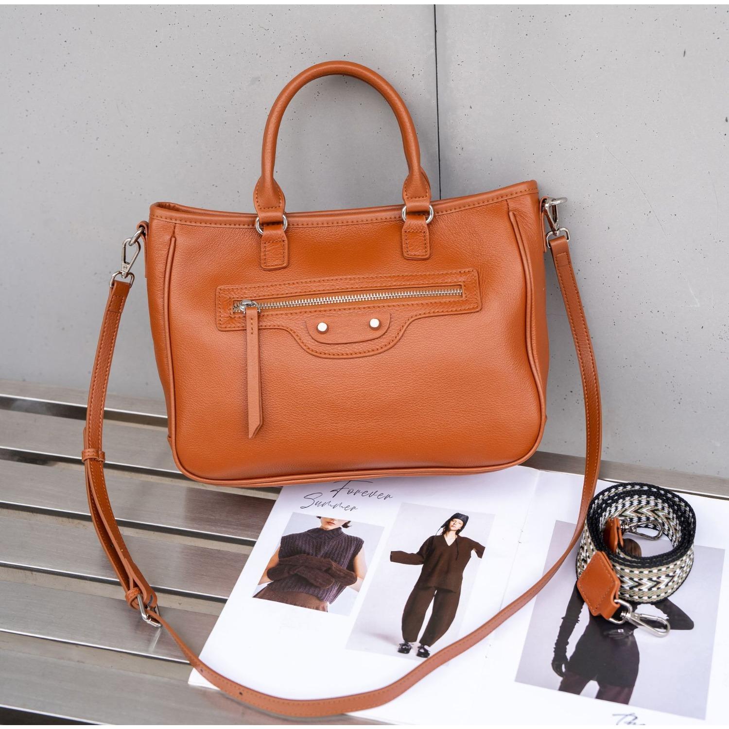 

Женская сумка из натуральной коровьей кожи с естественным каплевидным узором, женская сумка через плечо, сумка-локомотив, модная, большой вместимости, из мягкой кожи