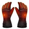 Hand Warmer Heated Gloves Waterproof Snowboard Ski Gloves Electric Thermal Gloves  Winter Outdoor