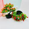 The Pine Greeting Guests Orange Simulated Fruit Potted Office Decoration Desk