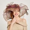 Fashion New Women's Sun Hat Gradient Color Organza Gauze Cap Sun Protection UV Protection