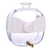Transparent Bird Cage Water Dispenser Large Capacity Hanging Automatic Bird Feeder Convenient 450ml Parakeet Water Feeder Myna