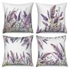 Modern Sofa Pillow Cover Living Home Decor Tropical Flower   Decorative Cushion  Throw