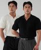 UNTAPPED STUDIO Muscle Fit Washable Cable Open Collar Knit 3 Colors