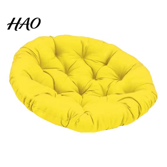 New Polyester Fibre Wadding Pad Round Cushion for Hanging Egg Chair Stuffed Hammock Seat Soft Rocking Rocker Patio Garden Swing Chairs Heavy-duty