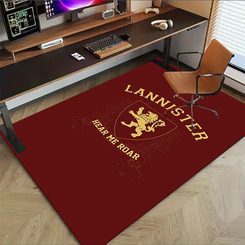 1pc Lannister Hear Me Roar Carpet, Office Rug Outdoor Mat Home Decor Area Carpet Festival