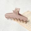 Elastic Plastic Woman Claw Clips Soft Silicone Shark Clip Fashion Hair Claw Headwear  Daily Use
