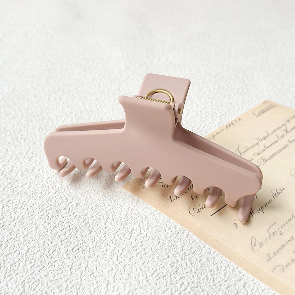 Elastic Plastic Woman Claw Clips Soft Silicone Shark Clip Fashion Hair Claw Headwear Daily Use